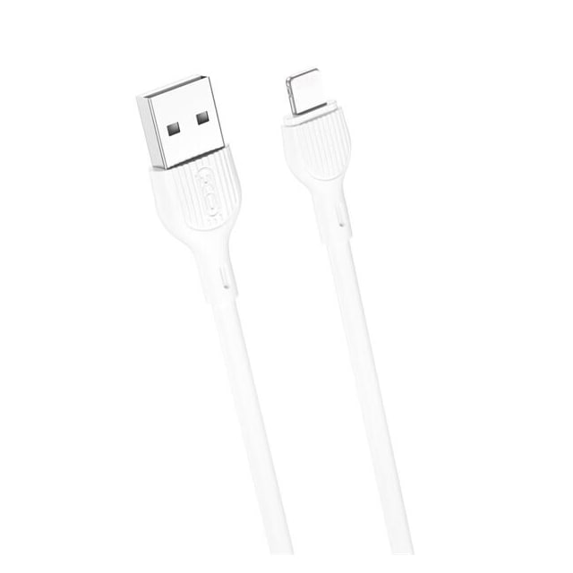 XO USB - iPhone 2,0m 2.1A - vit