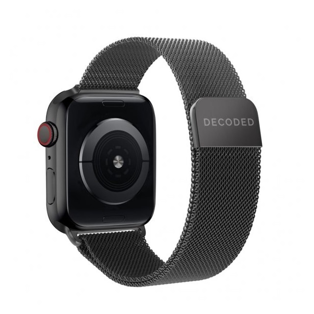 Decoded Apple Watch 38/40/41mm Armbånd Milan Traction Strap Sort