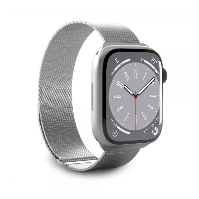 Puro Apple Watch 38/40/41mm Armbånd Milanese Silver