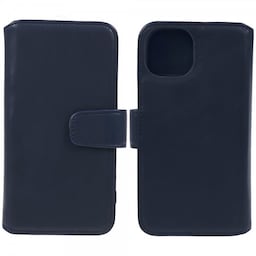 Nordic Covers iPhone 12/iPhone 12 Pro Etui Essential Leather Heron Blue