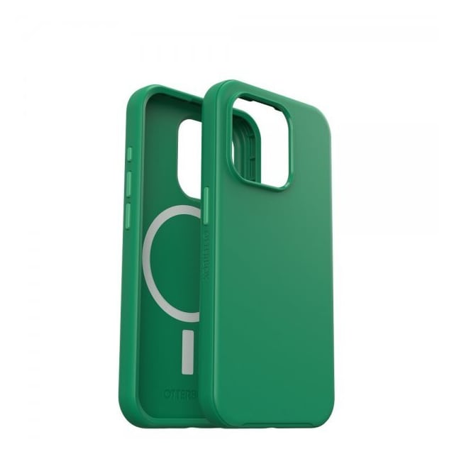 Otterbox iPhone 15 Pro Cover Symmetry MagSafe Green Juice