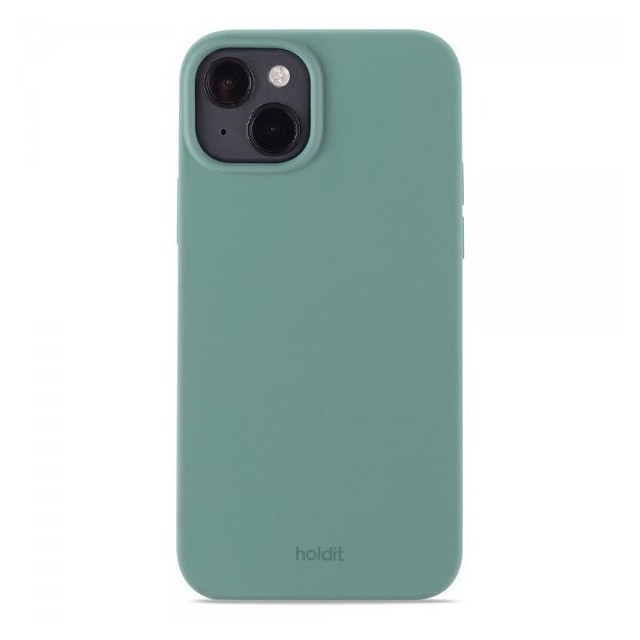 holdit iPhone 15 Plus Cover Silikone Moss Green