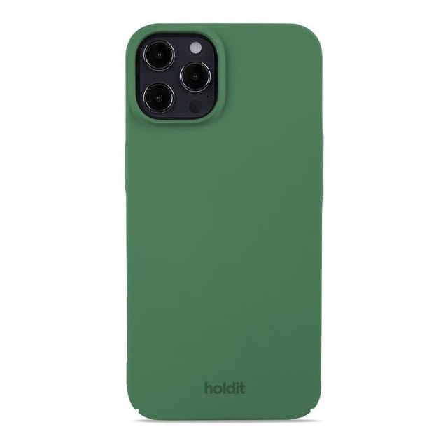 holdit iPhone 12/iPhone 12 Pro Cover Slim Case Forest Green