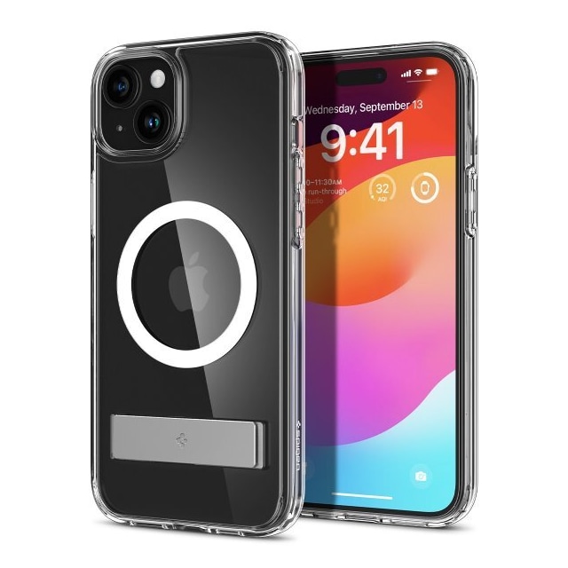 Spigen iPhone 15 Cover Ultra Hybrid S MagFit Crystal Clear