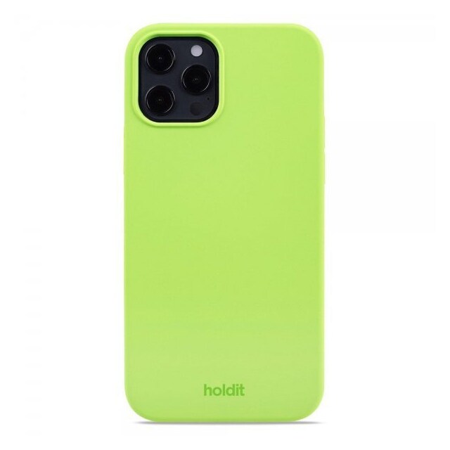 holdit iPhone 12/iPhone 12 Pro Cover Silikone Acid Green