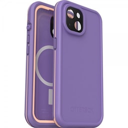 Otterbox iPhone 15 Cover Fre MagSafe Rule of Plum