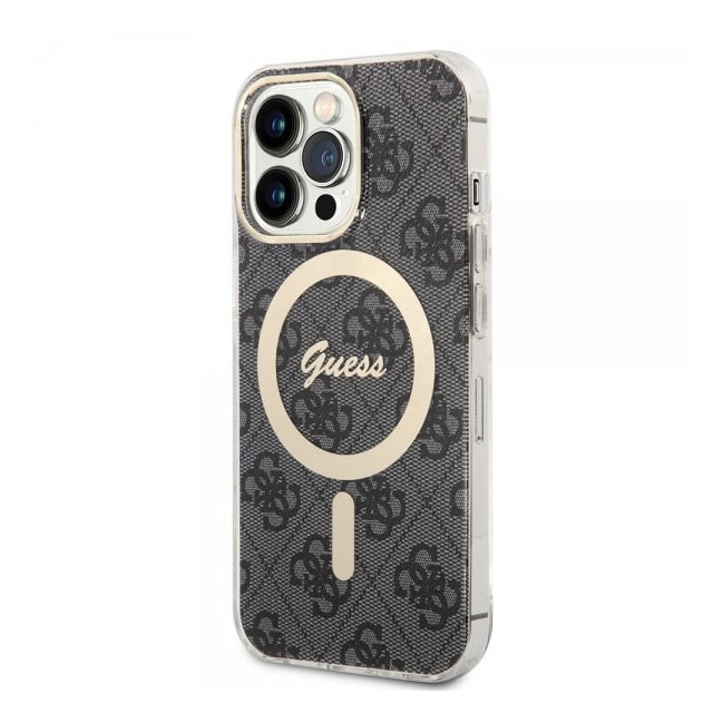 Guess iPhone 13 Pro Cover 4G Pattern MagSafe Sort