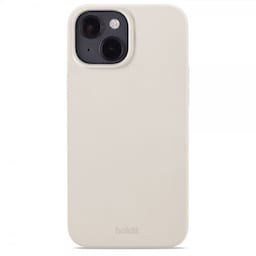 holdit iPhone 15 Cover Silikone Light Beige