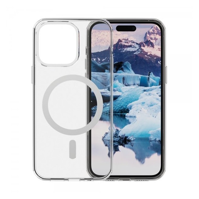 dbramante1928 iPhone 15 Pro Cover Iceland Pro MagSafe Transparent Klar