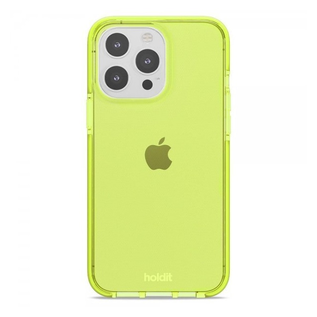 holdit iPhone 14 Pro Max Cover Seethru Acid Green