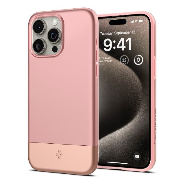 Spigen iPhone 15 Pro Cover Style Armor MagFit Rose Gold