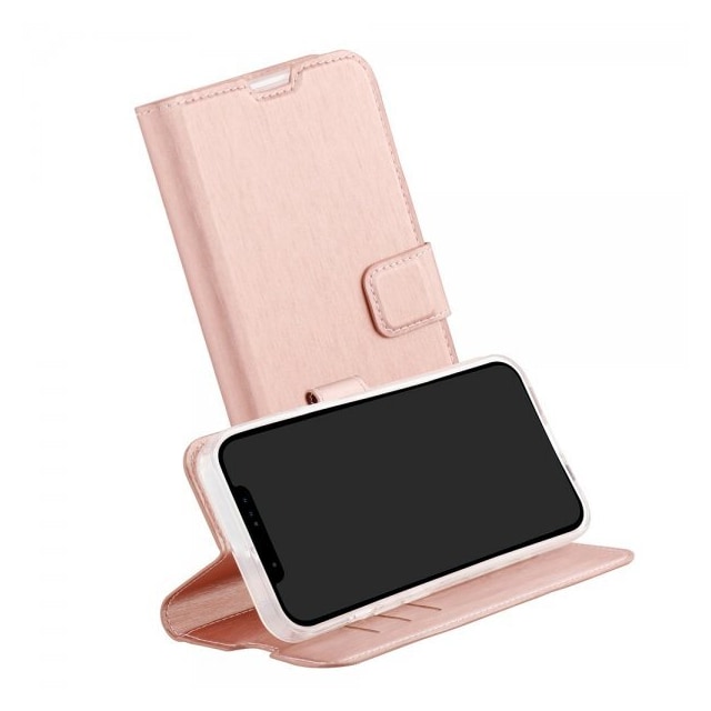 Vivanco iPhone 15 Pro Max Etui Classic Wallet Roseguld