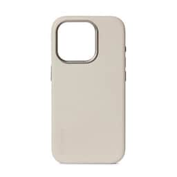 Decoded iPhone 15 Plus Cover Leather Backcover Clay