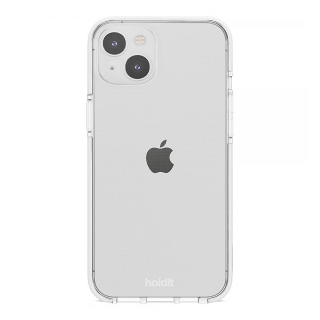 holdit iPhone 15 Plus Cover Seethru Hvid