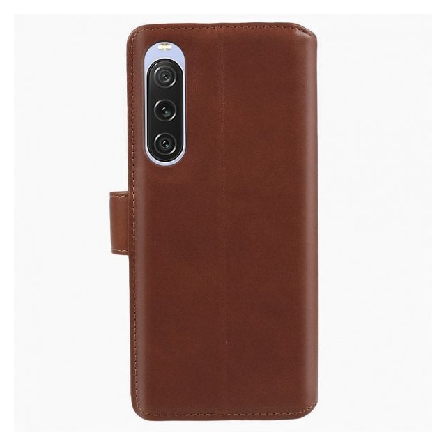 Nordic Covers Sony Xperia 10 V Etui Essential Leather Maple Brown