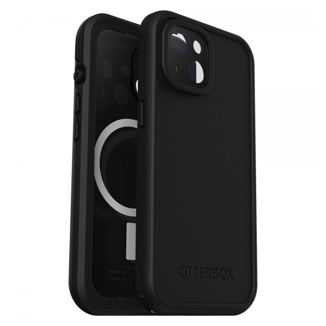 Otterbox iPhone 15 Cover Fre MagSafe Sort