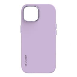 Decoded iPhone 15 Cover Silicone Backcover Lavendel