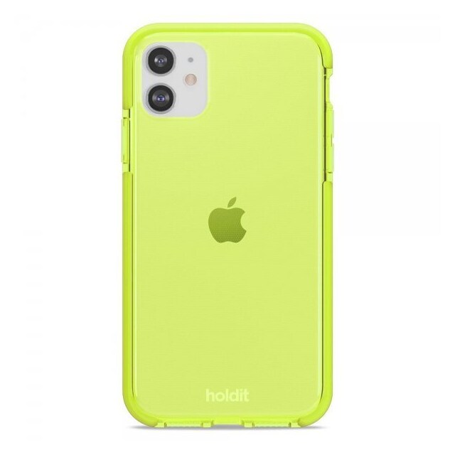holdit iPhone 11 Cover Seethru Acid Green
