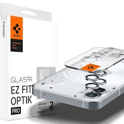 Spigen Nothing Phone (1) Kameralinsebeskytter GLAS.tR EZ Fit Optik Pro 2-pak Silver