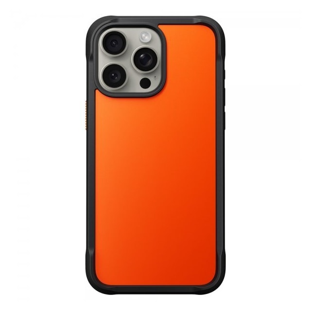 NOMAD iPhone 15 Pro Max Cover Rugged Case Ultra Orange