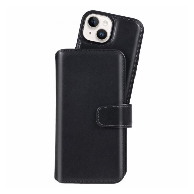 Nordic Covers iPhone 15 Plus Etui MagLeather Raven Black