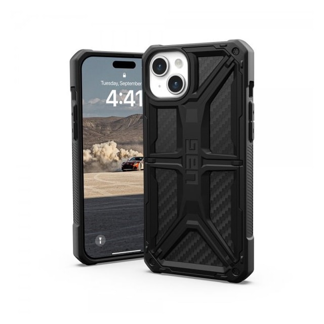 Urban Armor Gear (UAG) iPhone 15 Plus Cover Monarch Carbon Fiber