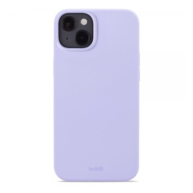 holdit iPhone 15 Plus Cover Silikone Lavendel