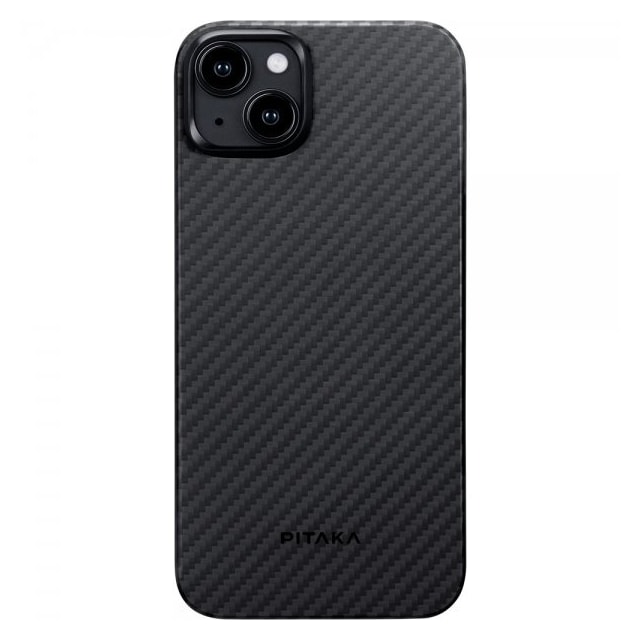 Pitaka iPhone 15 Cover MagEZ Case 4 Black/Grey Twill