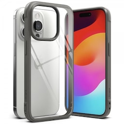 Ringke iPhone 15 Pro Cover Fusion Bold Grå