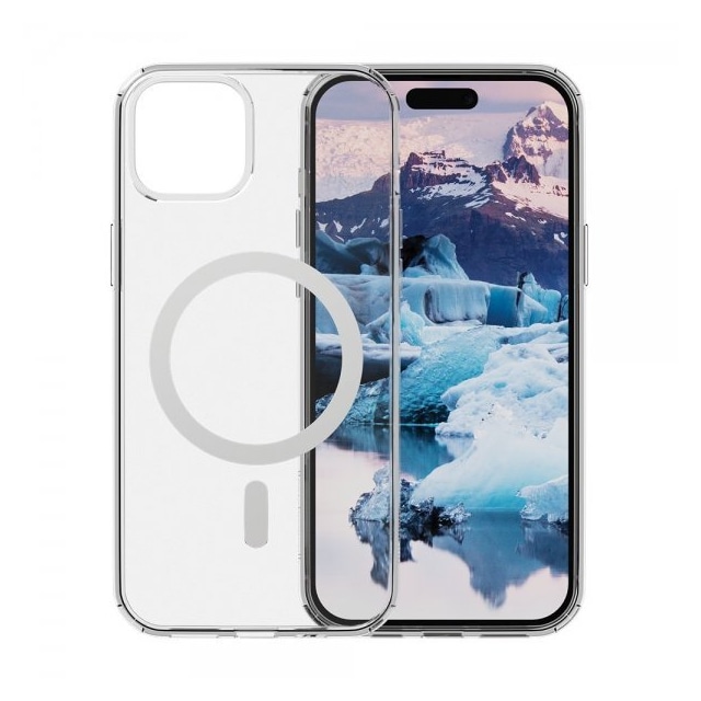 dbramante1928 iPhone 15 Plus Cover Iceland Pro MagSafe Transparent Klar