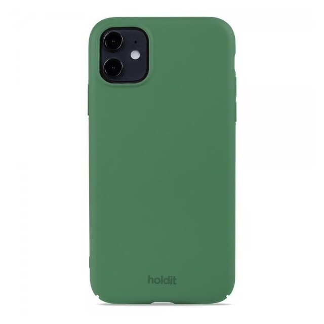 holdit iPhone 11 Cover Slim Case Forest Green