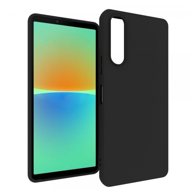 Nordic Covers Sony Xperia 10 V Cover Feather Series Raven Black