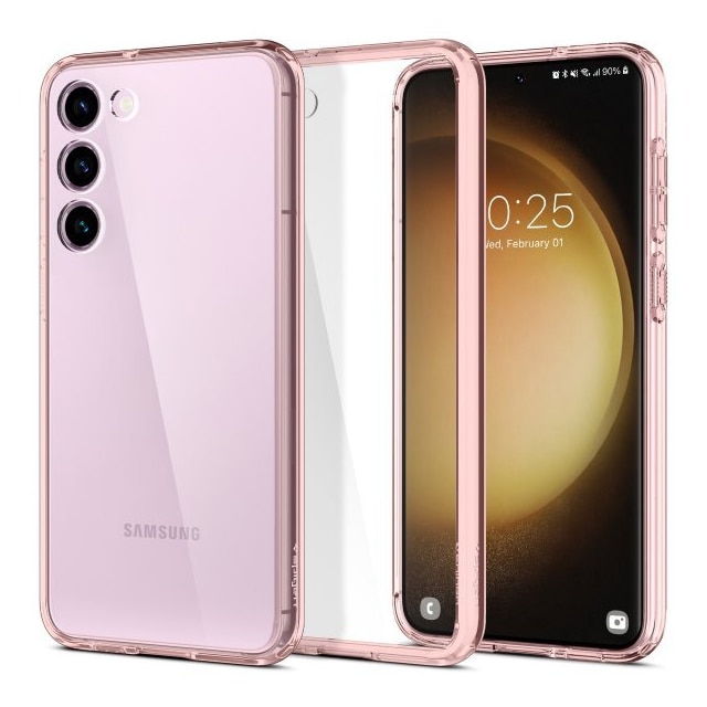 Spigen Samsung Galaxy S23 Cover Ultra Hybrid Rose Crystal