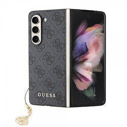 Guess Samsung Galaxy Z Fold 5 Cover 4G Charm Grå