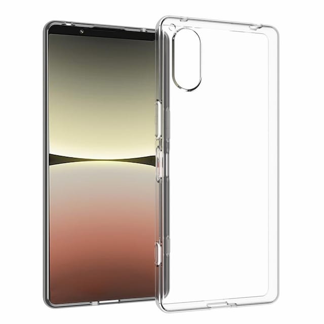 Slim-Fit TPU Telefon Taske Cover til Sony Xperia 5 V