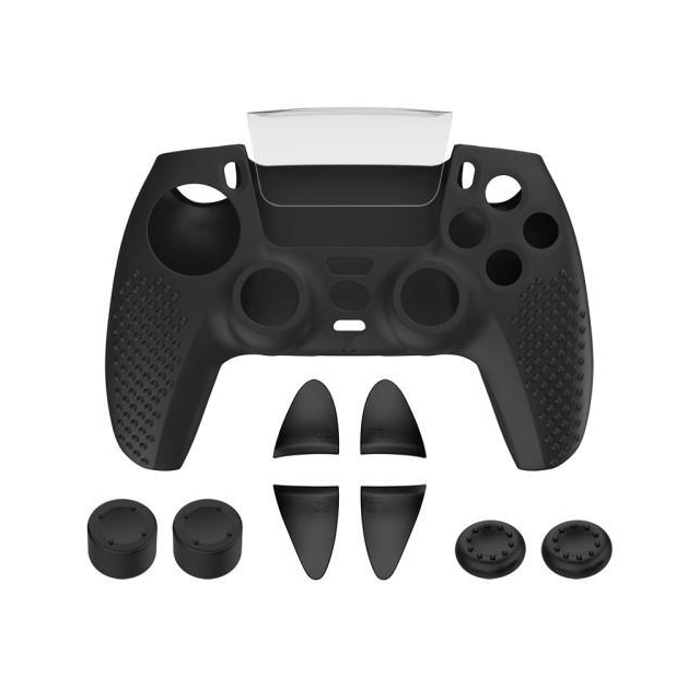 Playstation 5/PS5 controllerdækselhylse + vippedæksel Udløsernøglesæt