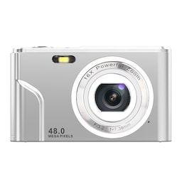 Digitalkamera 1080P / 48 megapixel / 16x zoom Sølv