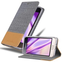 Samsung Galaxy J1 2016 Pungetui Cover Case (Grå)