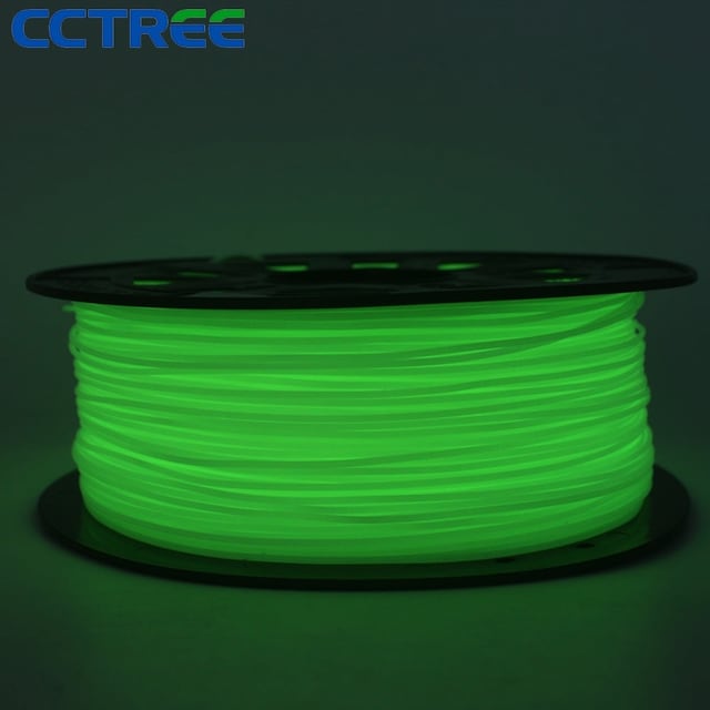 PLA-ST 1.75 mm 1 kg Glow in the dark Green