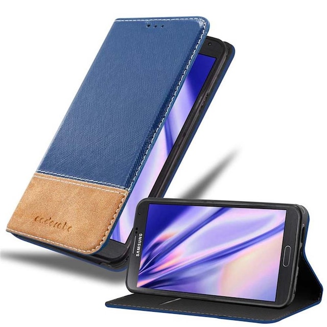 Samsung Galaxy NOTE 3 Etui Case Cover (Blå)