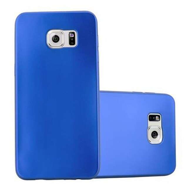 Samsung Galaxy S6 EDGE Cover Etui Case (Blå)