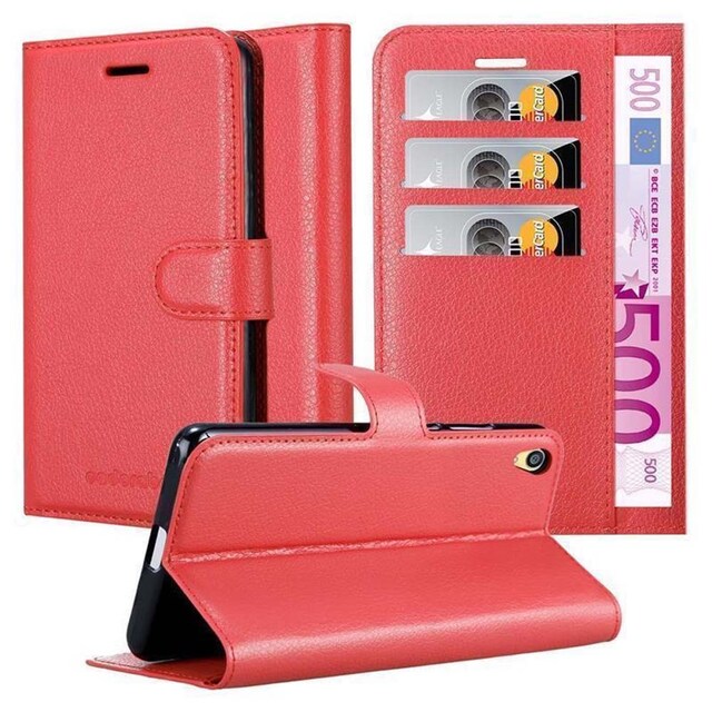 Sony Xperia Z5 PREMIUM Pungetui Cover Case (Rød)