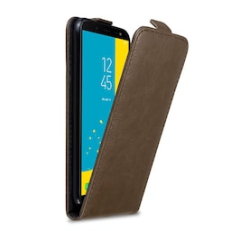 Samsung Galaxy J6 2018 Pungetui Flip Cover (Brun)