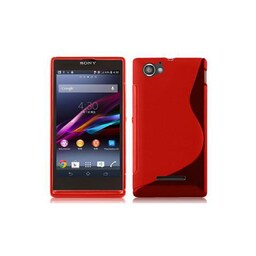 Sony Xperia M Etui Case Cover (Rød)