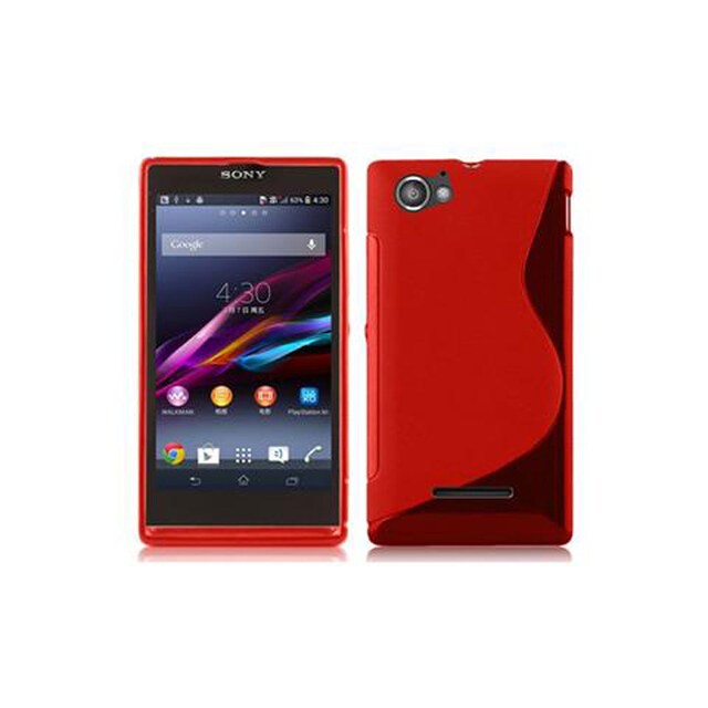 Sony Xperia M Etui Case Cover (Rød)