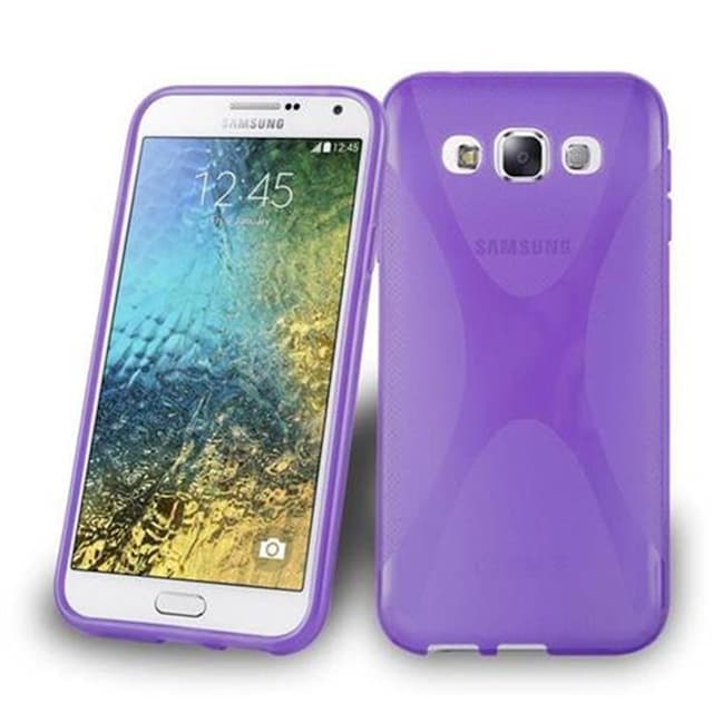 Samsung Galaxy E5 Etui Case Cover (Lilla)
