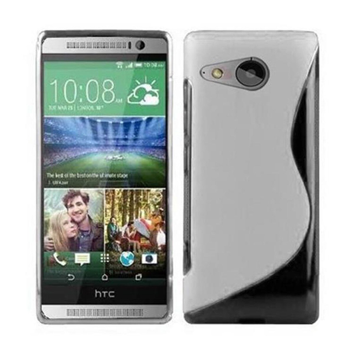 HTC ONE M8 MINI Etui Case Cover (Gennemsigtig) | Elgiganten