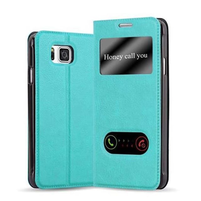 Pungetui Samsung Galaxy ALPHA Cover Case (Turkis)