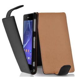 Sony Xperia Z2 Pungetui Flip Cover (Sort)