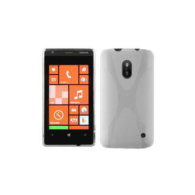 Nokia Lumia 620 Etui Case Cover (Hvid)